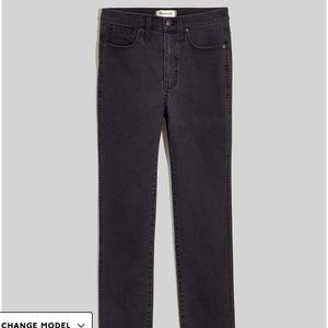 NWT Madewell Stovepipe Jeans in Banberry Wash: Raw-Hem Edition Size 29
